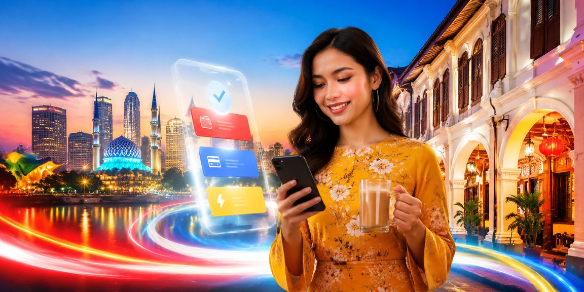 Proses deposit dalam talian gaya Selangor menggunakan aplikasi perbankan mudah alih Malaysia